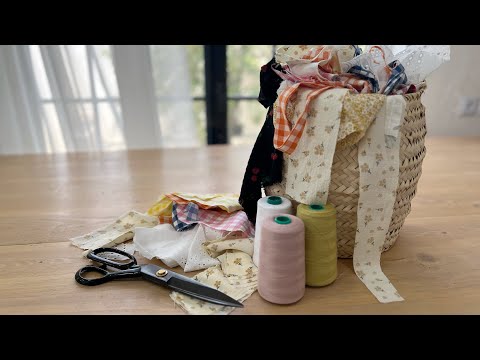 No waste of fabric in my workshop|making money by sewing tote bags with scraps and selling them