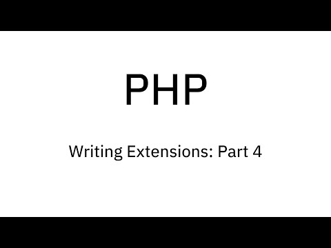 4. Writing PHP Extensions: Creating a class for our LineString