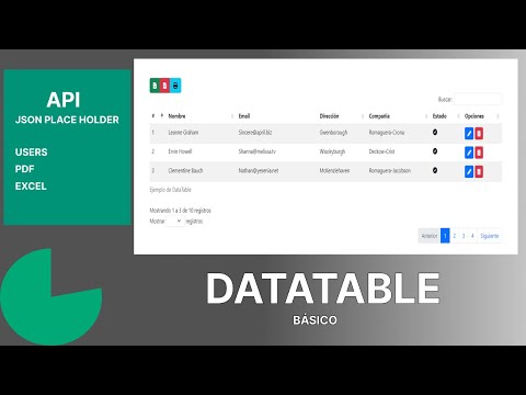 DataTable: Aprende a Mostrar y Gestionar Datos Eficazmente en tus Aplicaciones Web
