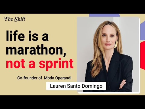 "Life Is A Marathon, Not A Sprint" with Lauren Santo Domingo
