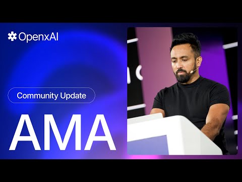 OpenxAI Community AMA with founder - December 16, 2025