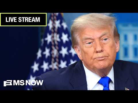 LIVE: President Trump holds news conference amid "unhinged" Iran social post