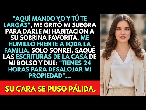 Mi Suegra Me Corrió De ‘Su’ Casa Frente A Todos En Navidad. No Sabía Que Yo Soy La Dueña Legítima...