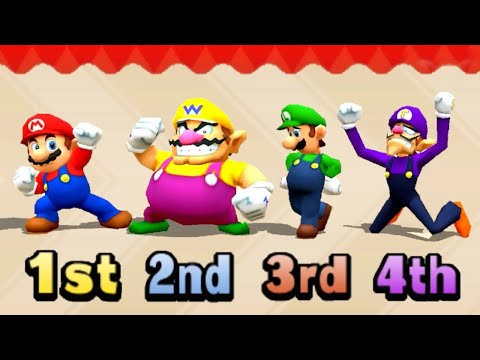 Mario Party The Top 100 - Good vs Evil Minigame Battle