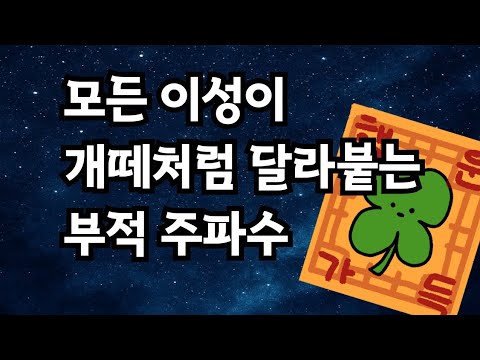 모든 이성이 개떼처럼 달라붙는 부적 주파수[설명란 필독]