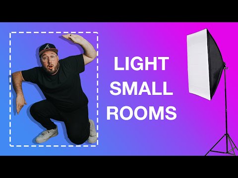 Lighting For Youtube Videos in SMALL Rooms and Spaces