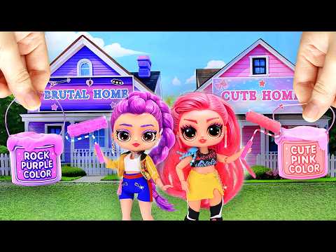 We Build Rock and Cute Doll House for K-pop Demon Hunters! 10 DIYs
