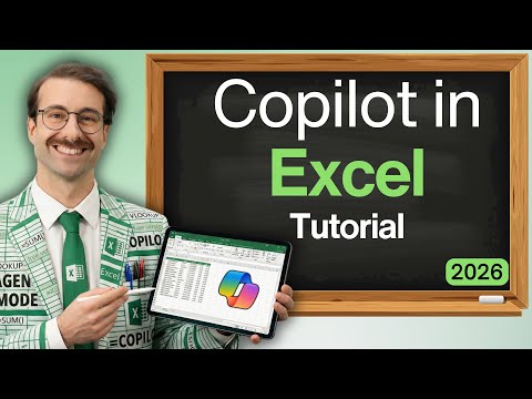 Copilot in Excel - The ULTIMATE 2026 Tutorial for Busy Professionals