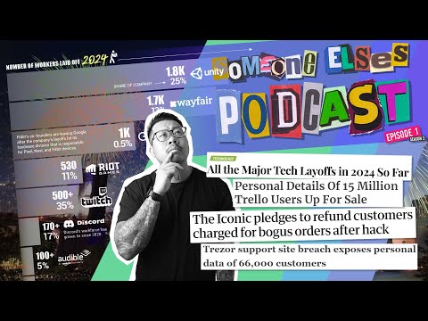 Major Tech Layoffs in 2024 | Personal Data 15m Trello Users For Sale | Trezor Data Breach