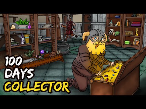 I Spent Another 100 Days In Skyrim Legendary Difficulty As A Collector (Skyrim Movie)