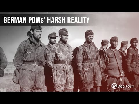 German POWS In Russia Post WW2