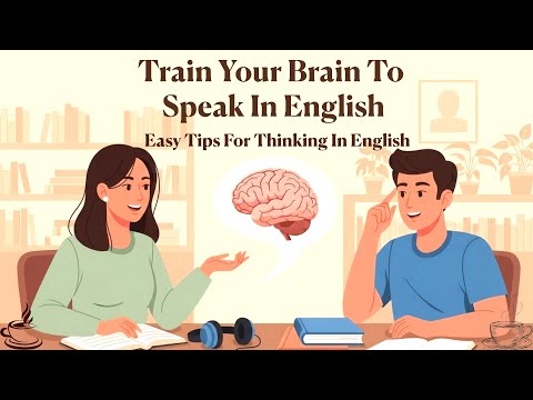 How to Train Your Brain to Speak in English | English Listening Practice | Learn to Think in English