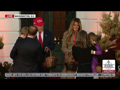 WATCH: President Trump Holds a Halloween Celebration at the White House - 10/30/25