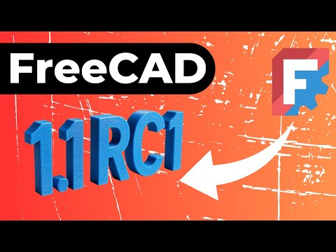 FreeCAD 1.1 RC1 Released! How to Install