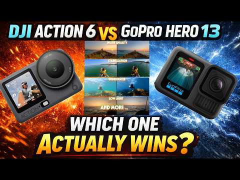 DJI Action 6 vs GoPro Hero 13 — Which One Actually Wins?