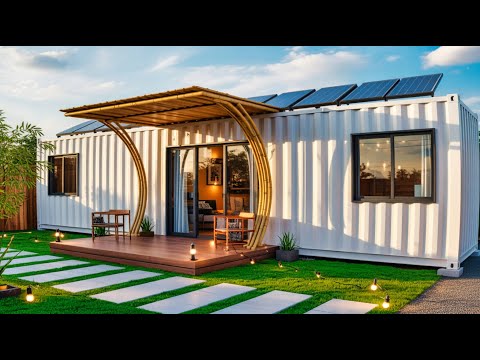 Man Spends 100 Days Turning a $3,000 Container Into a Luxury Tiny Home! ( By @Fabricatusueno )