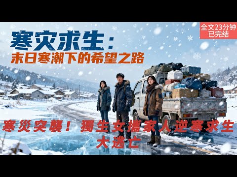 【全文二十三分鐘已完結|一口氣看末世生存系列】寒災突襲！獨生女攜家人逆寒求生大逃亡