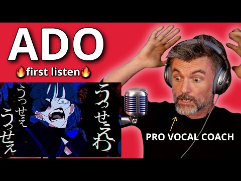 Pro Vocal Coach’s FIRST EVER LISTEN to Ado!! - うっせぇわ (Usseewa)