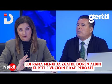 Edi Rama menxi ja zgatke doren Albin Kurtit e Vuçiqin e kap perqafe | n'PIKË | DTV Media