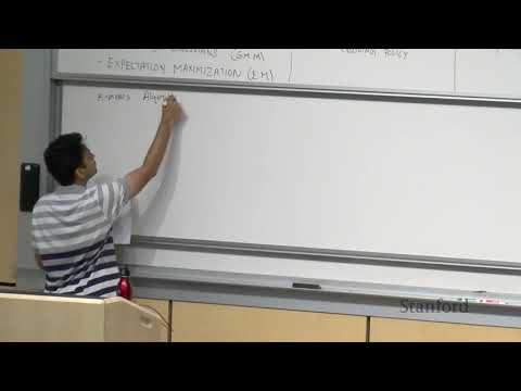 Stanford CS229: Machine Learning | Summer 2019 | Lecture 16 - K-means, GMM, and EM