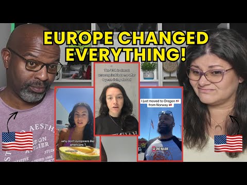 Americans React to How Europe EXPOSED The USA!