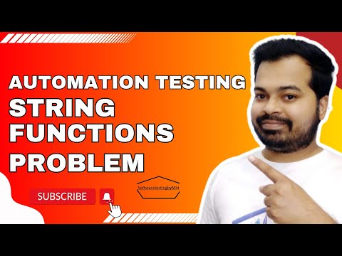 Automation Testing Most Asked String Problems | Must Watch Before Your Next Interview
