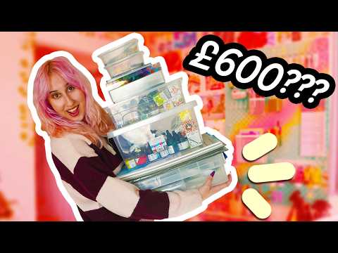 I Bought Mystery Art Supplies from Facebook Marketplace *£600 HUGE Art Haul*