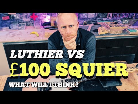 Watch How A Luthier Transforms A £100 Squier Telecaster - The Results Might Surprise you