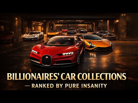 Billionaires’ Car Collections — Ranked by Pure Insanity