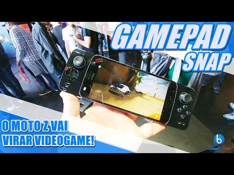 MOTO GAMEPAD - USE YOUR MOTO Z/ MOTO Z2/ MOTO Z PLAY AS A PORTABLE VIDEO GAME!