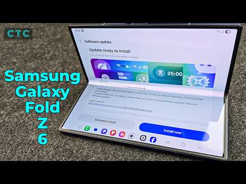 Samsung Galaxy Z Fold 6 — Real Unboxing & Hands-On Test