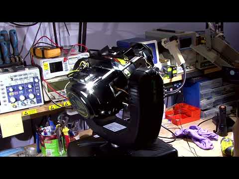 PR Solo250 Moving Head Refurb Review and Adjustment