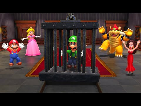 Super Mario Party Jamboree - All Brainy Minigames