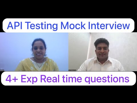 Real time API Mock Interview 2025 | 4+ Years Experience| How to solve API Issues | Video 1112 #api