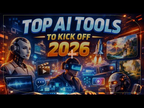 Top AI Tools to Kick Off 2026