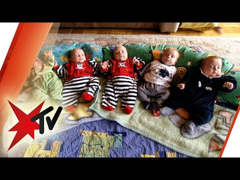 Die Fünflinge nach der Geburt: Endlich zu Hause! | stern TV