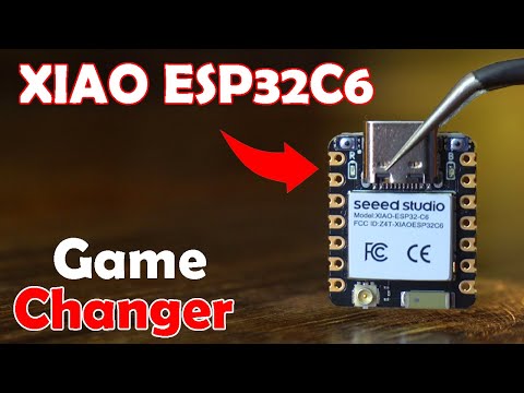 XIAO ESP32C6 Getting Started Tutorial, Seeed Studio, Smallest ESP32
