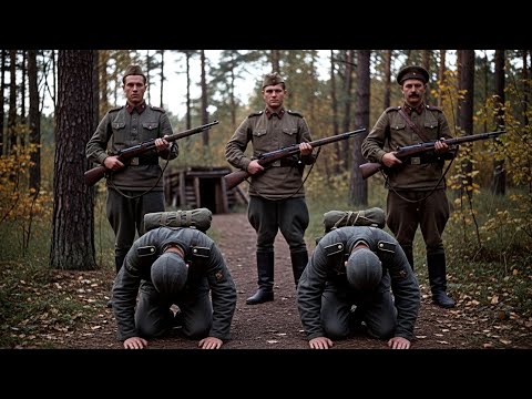 Красноармейцы страшно наказали элитный немецкий отряд за мародерство