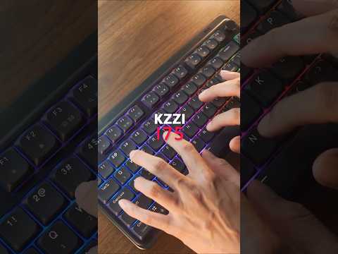 Mac/Win Low Profile Keyboard — KZZI i75  #ASMR #keyboard #unboxing #kzzi #lowprofilekeyboard