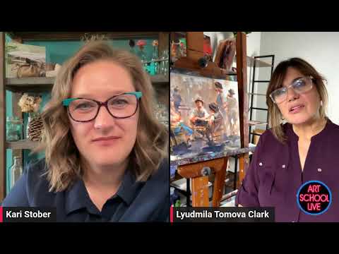 Painting Figures in Plein Air or Studio with Lyudmila Tomova Clark