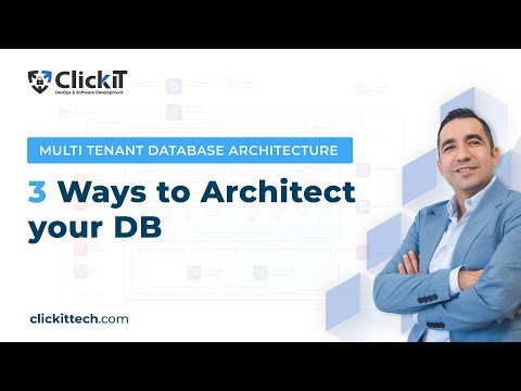 Multi tenant Database Architecture: 3 ways to build a Database Multi tenancy for a SaaS application