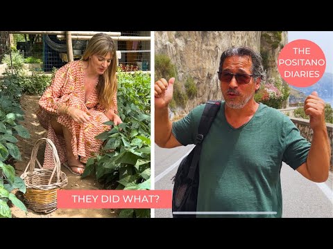 A DAY IN OUR LIVES IN POSITANO IN JUNE | &amp; Garden Tour