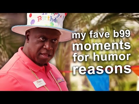 my favorite b99 moments 'for humor reasons' | Brooklyn Nine-Nine | Comedy Bites