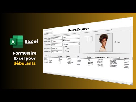 Excel VBA: Comment créer un formulaire ou userform (Tutoriel Débutant)