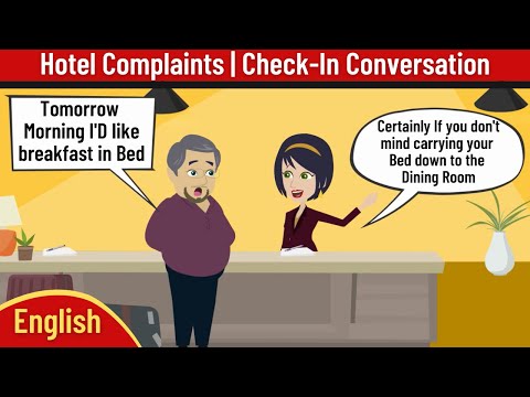 Hotel Reservation Check-In Guest Complaints: How to Have a Good English Conversation