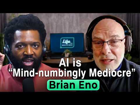 Brian Eno Talks AI Art, Oblique Strategies and Making Music | Full Episode
