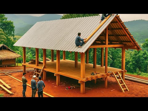 Three brothers built a house together