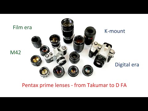 Pentax prime lenses -  a guide to great vintage and modern lenses, from Takumar to today's D FAs