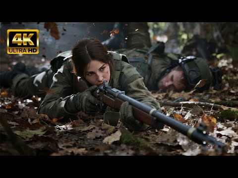 [Sniper Movie] Female sniper ambushed! Her precision turns the tide!