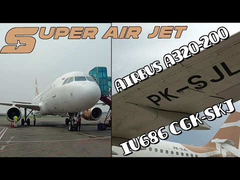 FLIGHT LANGSUNG KE SINGKAWANG!!! VER. 2 | SUPER AIR JET Flight IU686 Jakarta-Singkawang